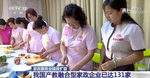 家政服務業提質擴容 產教融合型企業達131家，開啟高質量發展新篇章